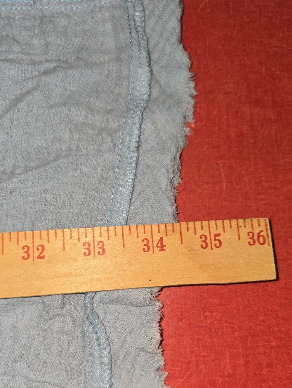 Umgee Light Denim Mineral Wash Gauze Cotton Lagenlook Tunic Boho Coastal NWT - Picture 15 of 16